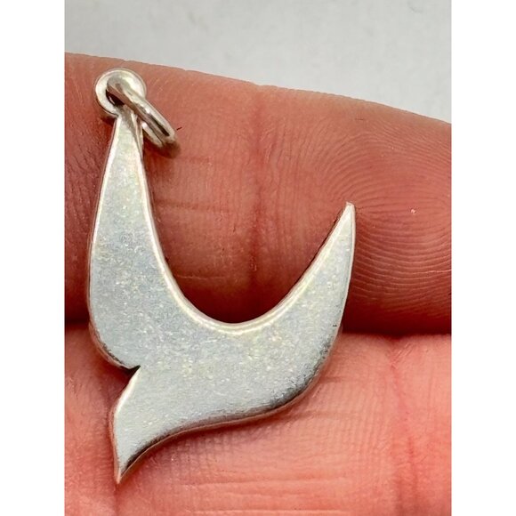 James Avery Sterling Silver 925 Abstract Bird Soaring Descending Dove Charm - Picture 3 of 5